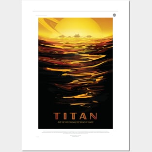 Titan - Saturn's Moon Posters and Art